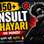150+ Best Insult Shayari in Hindi for Boys & Girls – 2026